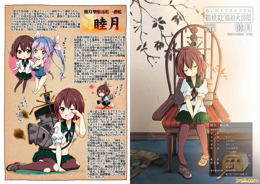 i-19 and mutsuki (kantai collection) drawn by ragho_no_erika