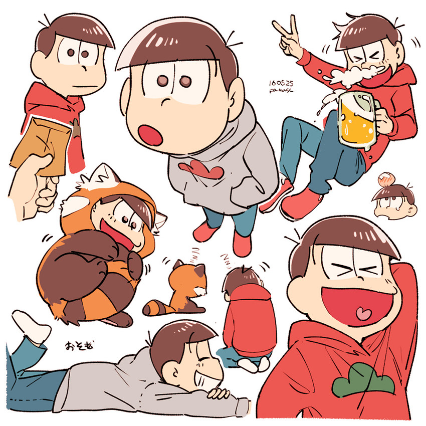 matsuno osomatsu (osomatsu and 2 more) drawn by masc_(68mb)