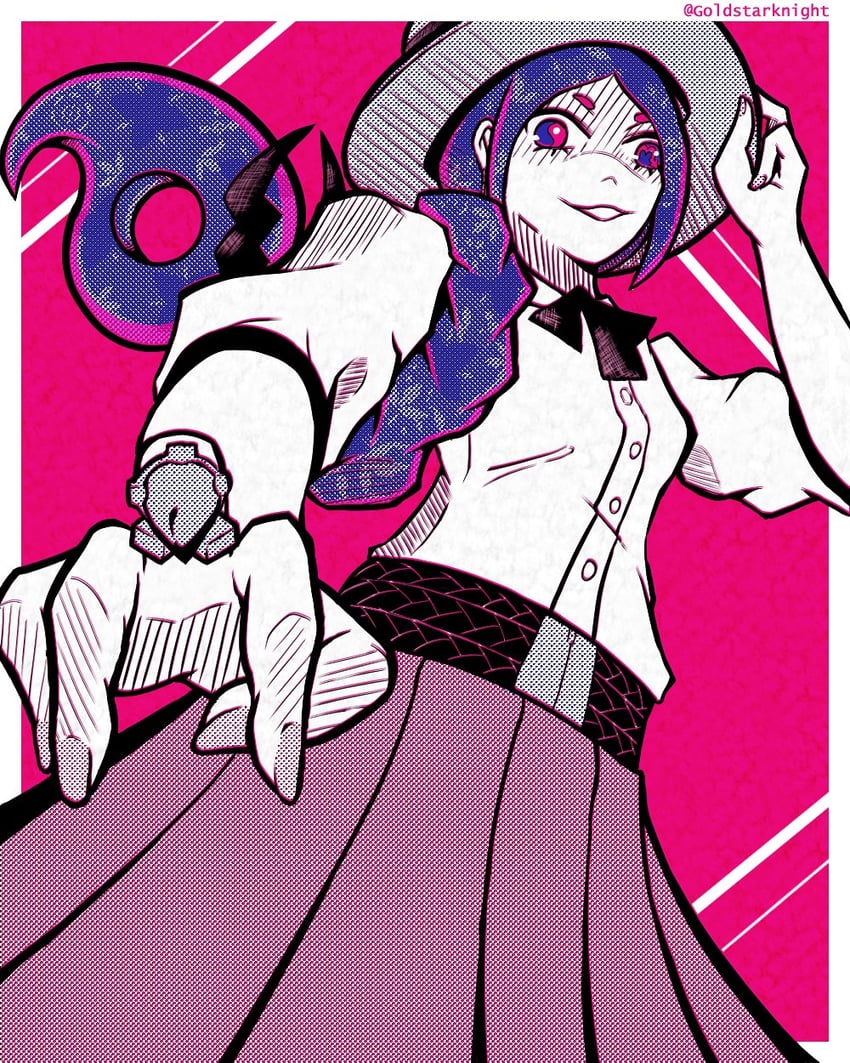 shaula gorgon (soul eater and 1 more) drawn by goldstarknight