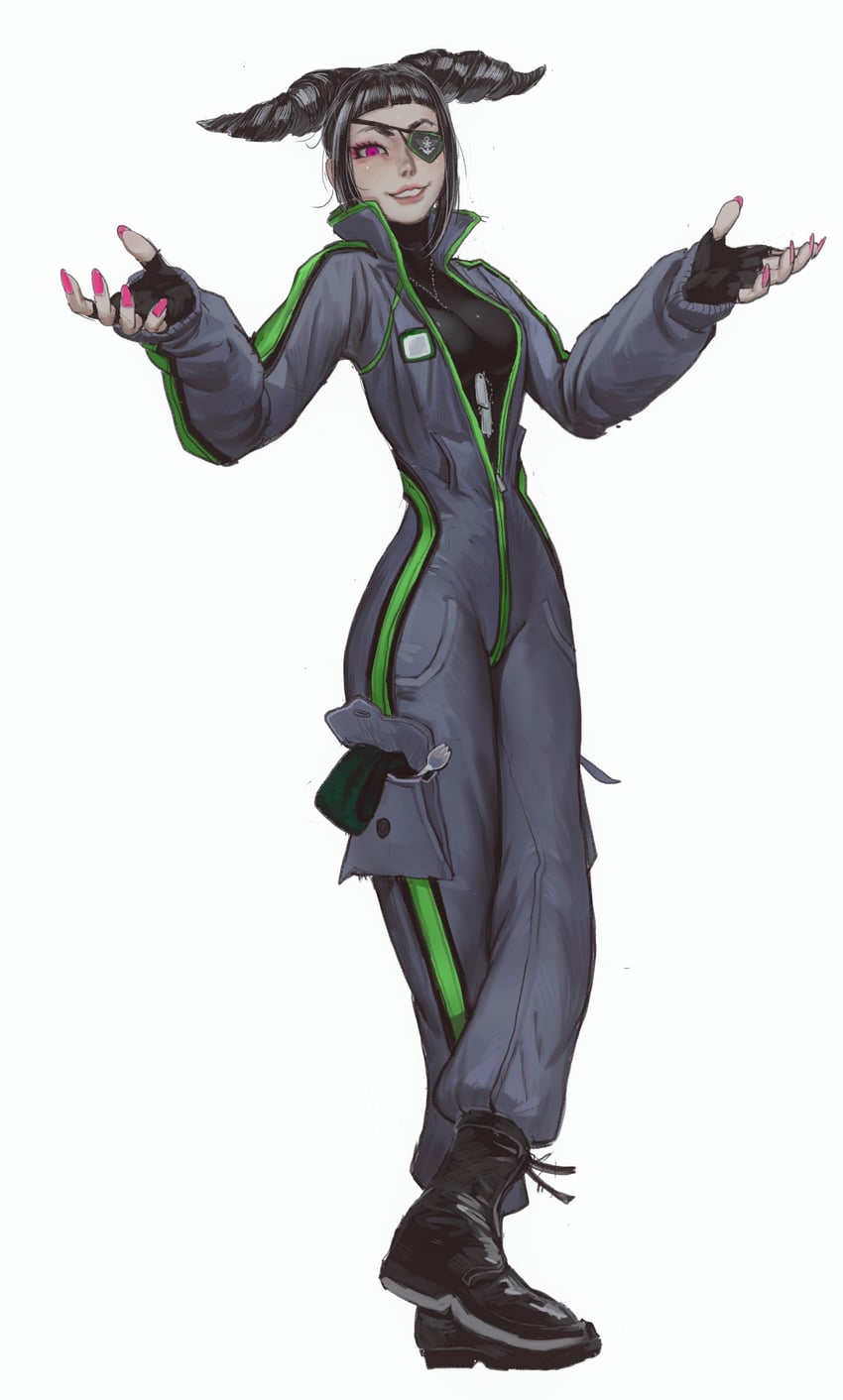 han juri (street fighter and 1 more) drawn by mossacannibalis