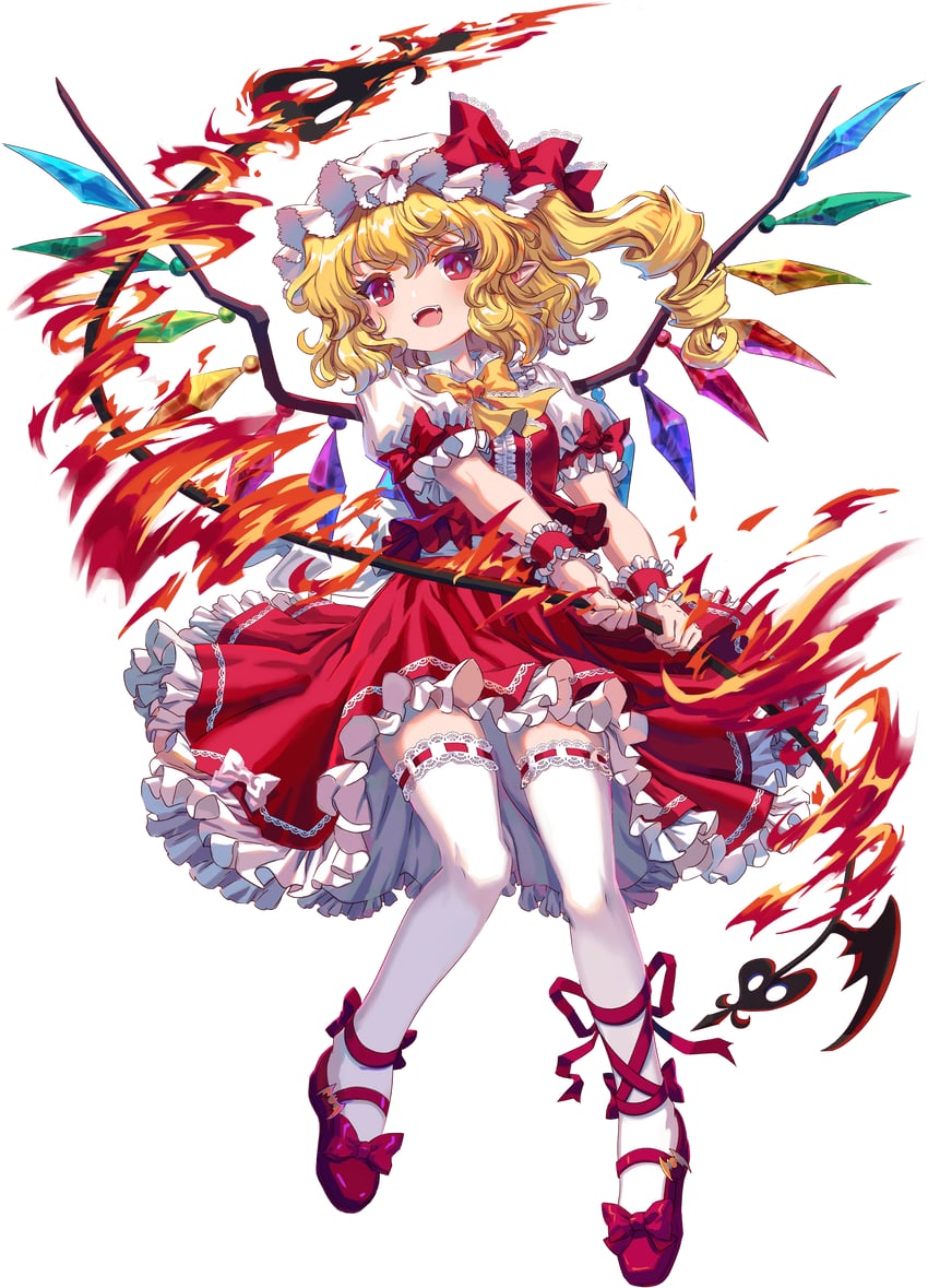 flandre scarlet (touhou and 1 more) drawn by kumio