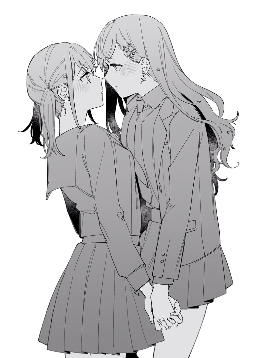shiraishi an and azusawa kohane (project sekai) drawn by zhuotian