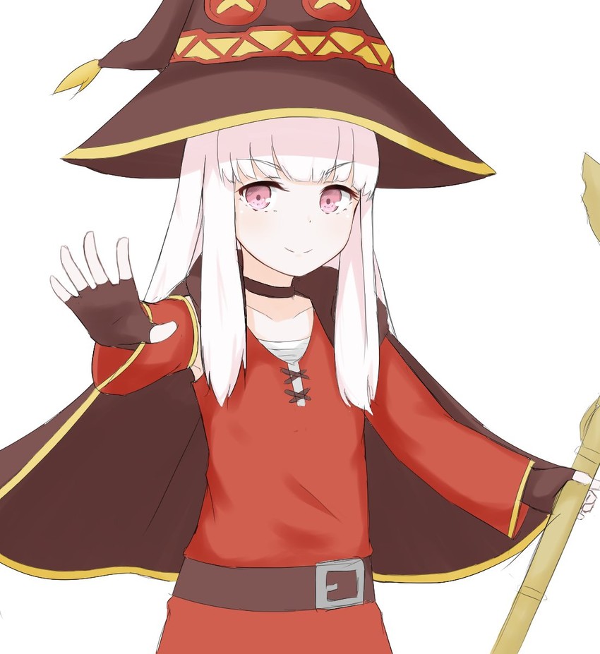 megumin and lysithea von ordelia (fire emblem and 2 more) drawn by chirun0