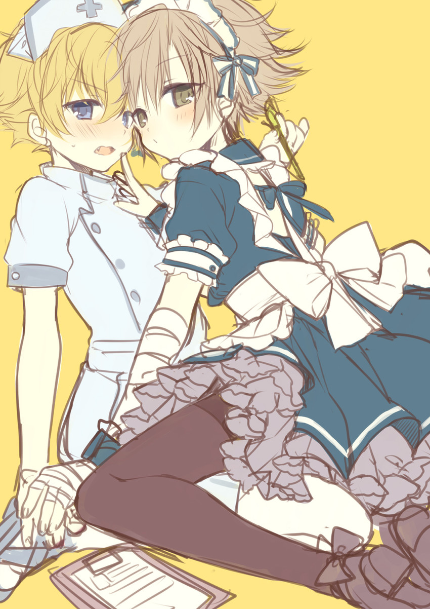 shiraishi kuranosuke and oshitari ken'ya (tennis no ouji-sama) drawn by moriyama_shijimi