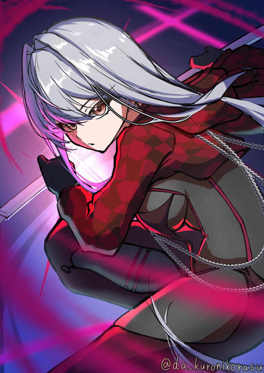 scarlet (goddess of victory: nikke and 2 more) drawn by da_kuronikorasu