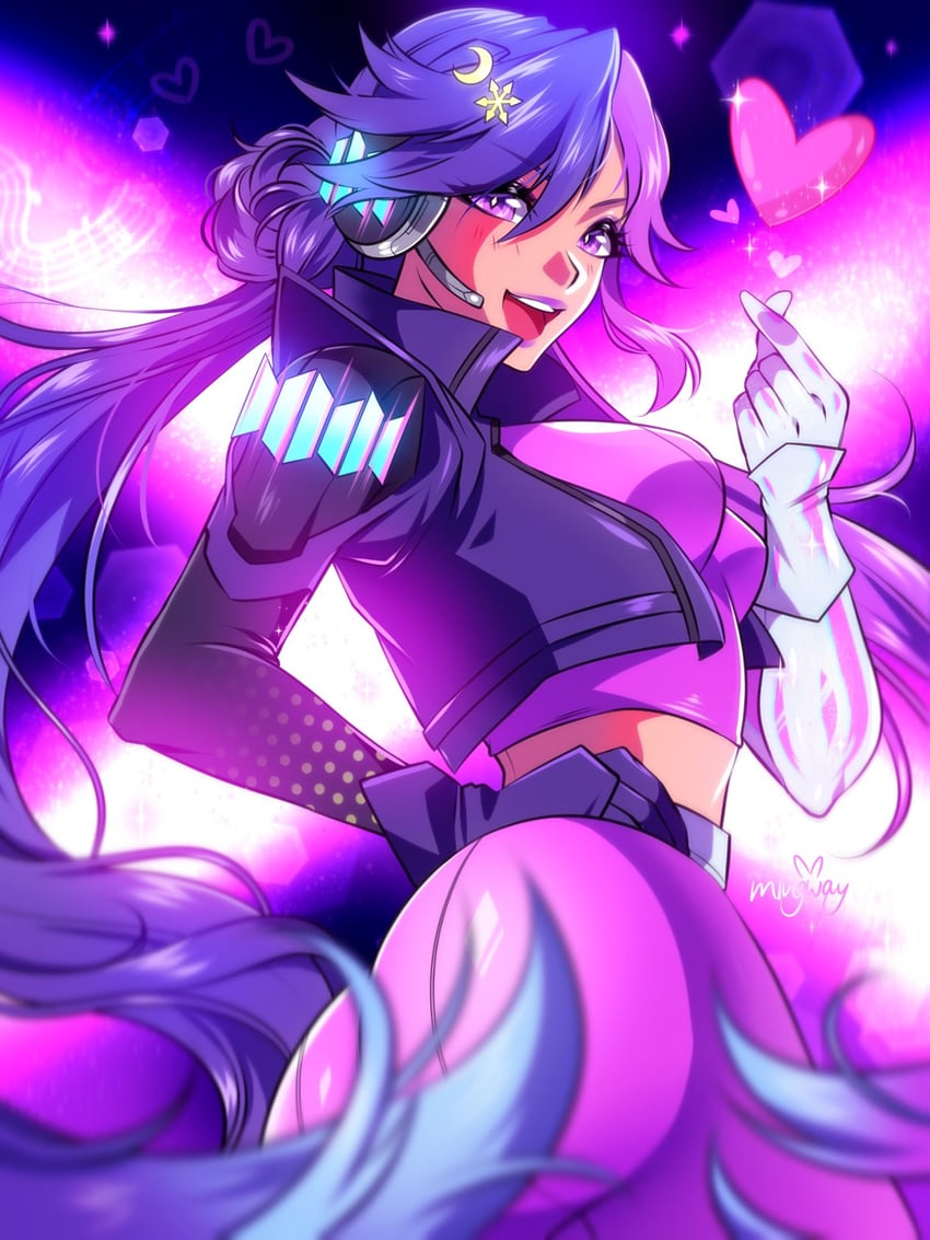 luna snow (marvel and 1 more) drawn by mingway