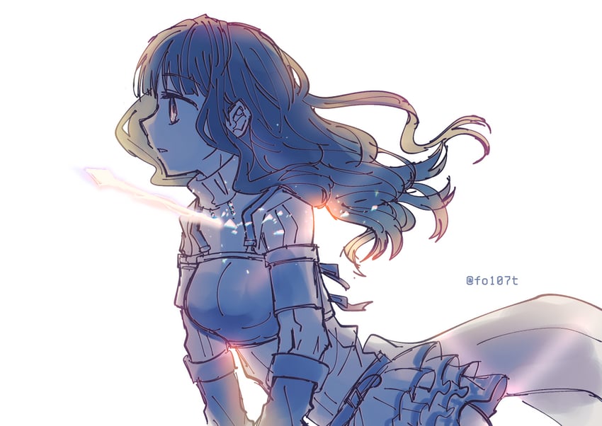 futaba sana (mahou shoujo madoka magica and 1 more) drawn by totte