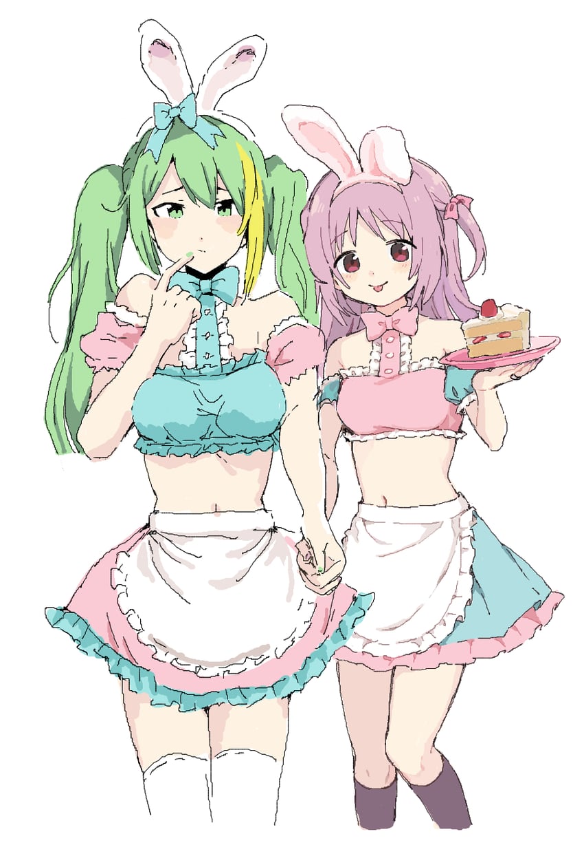 alina gray and misono karin (mahou shoujo madoka magica and 1 more) drawn by boyano and kojima_terashi