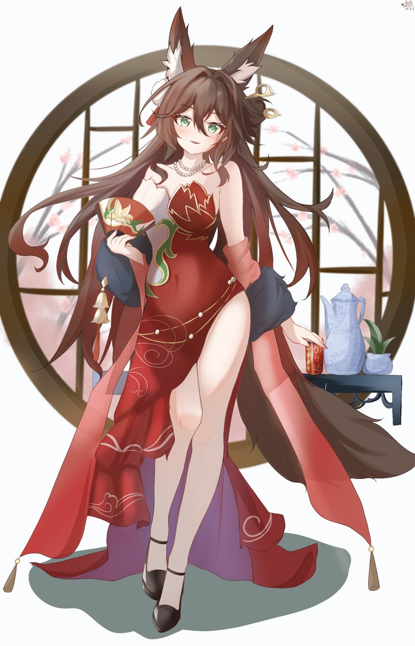 tingyun (honkai and 1 more) drawn by zerosama_(sailuojiang)