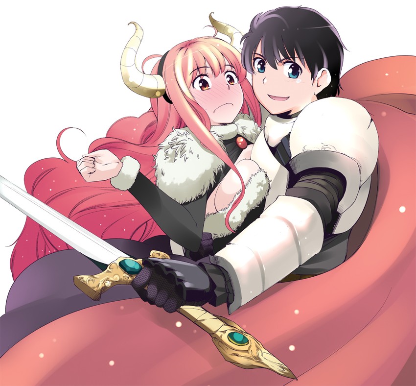maou and yuusha (maoyuu maou yuusha) drawn by touge_hiro
