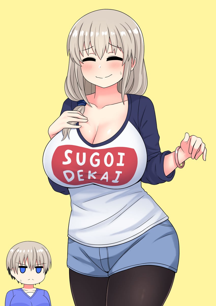 uzaki hana and uzaki tsuki (uzaki-chan wa asobitai!) drawn by the_only_shoe