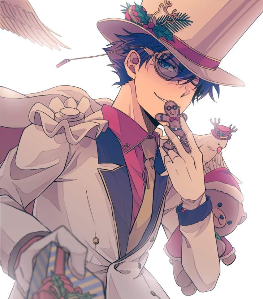 kaitou kid (meitantei conan and 1 more) drawn by sekai9010