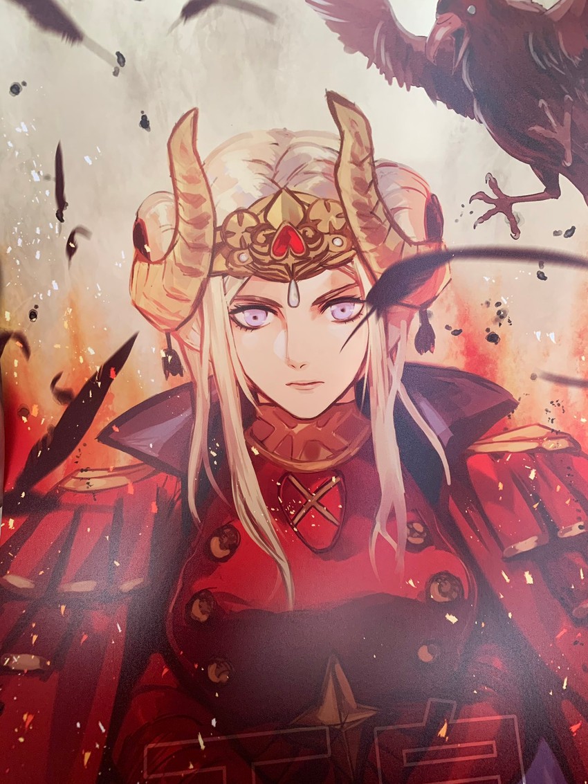 edelgard von hresvelg (fire emblem and 1 more) drawn by saikoakarui