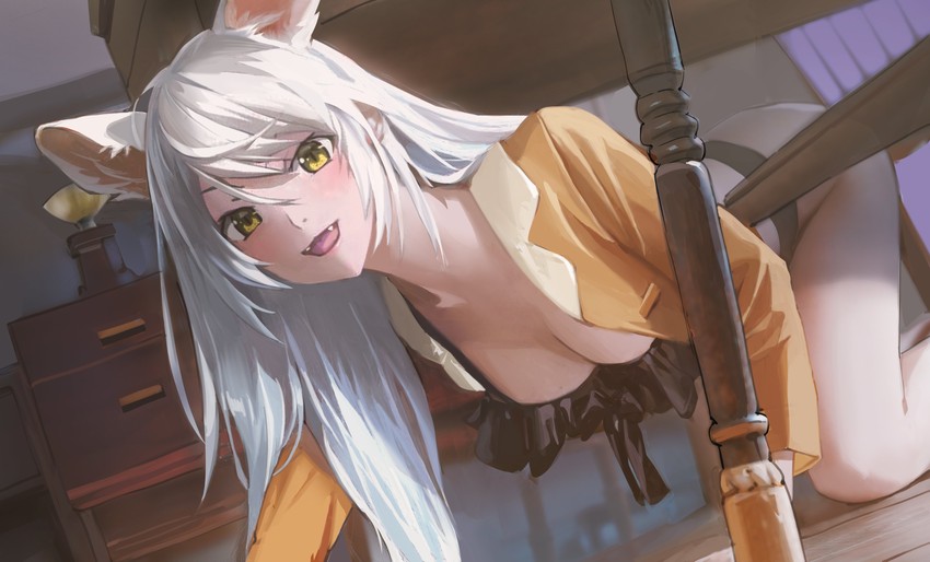 hanekawa tsubasa and black hanekawa (monogatari and 2 more) drawn by leesuyeon