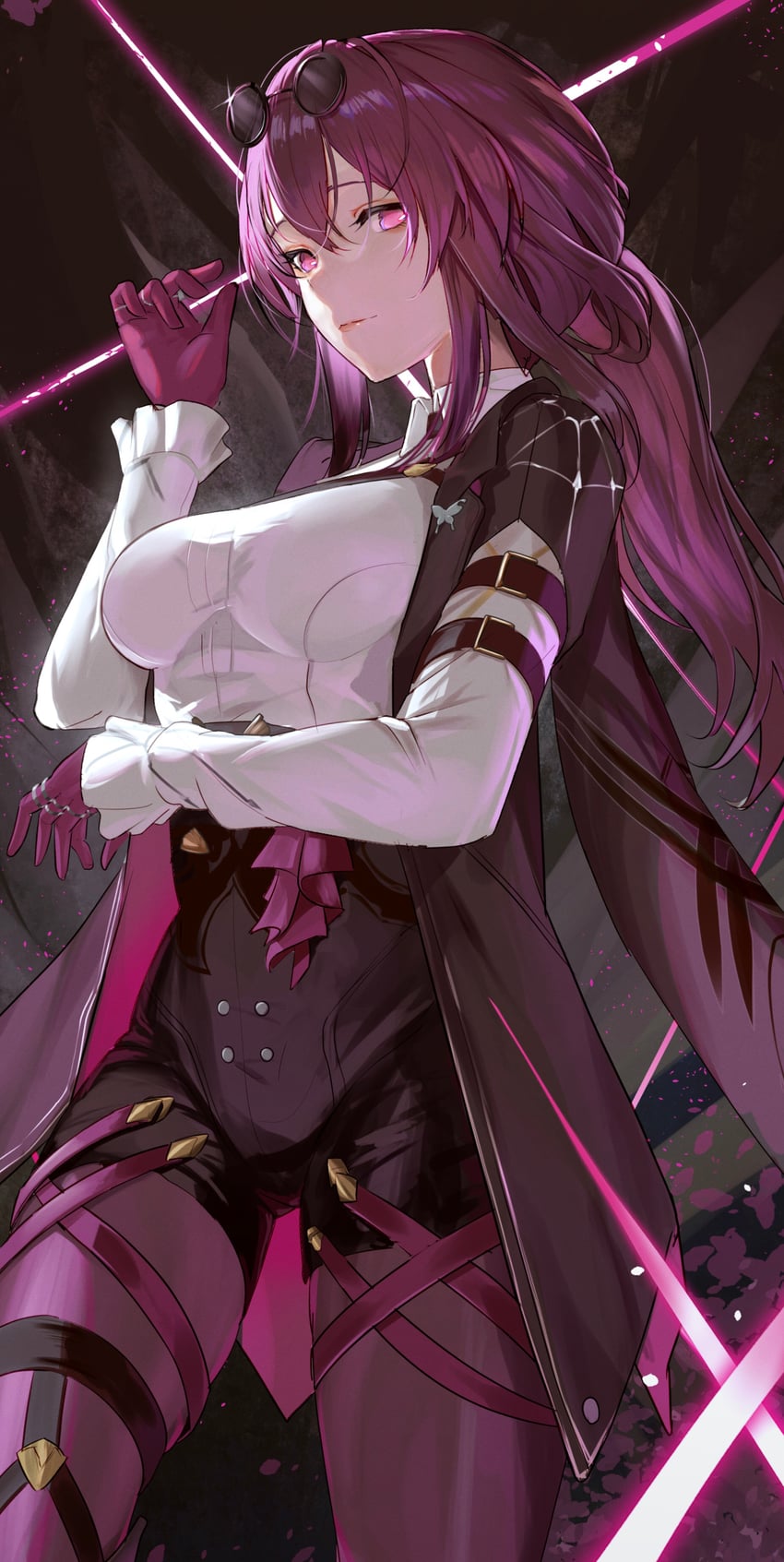 kafka (honkai and 1 more) drawn by hiyaori_(hiyahiyaval)