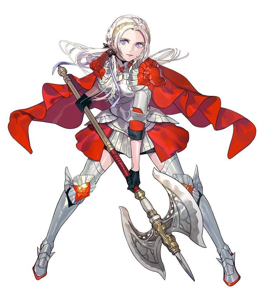 edelgard von hresvelg (fire emblem and 2 more) drawn by kurahana_chinatsu