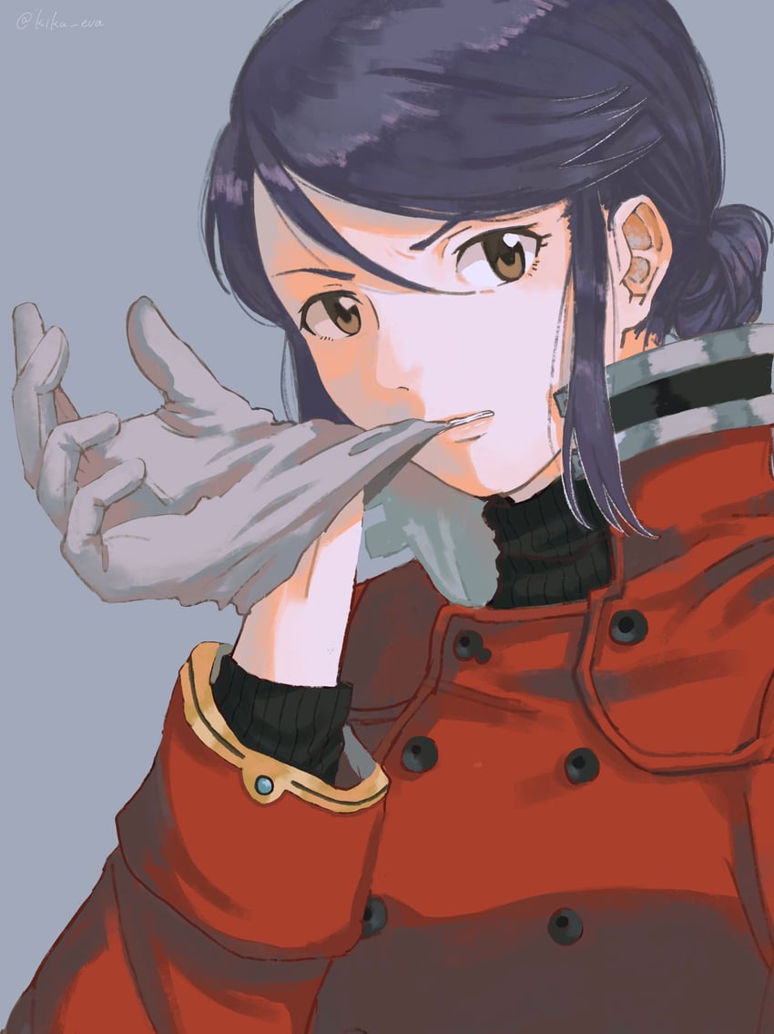 katsuragi misato (neon genesis evangelion and 2 more) drawn by yanon3721