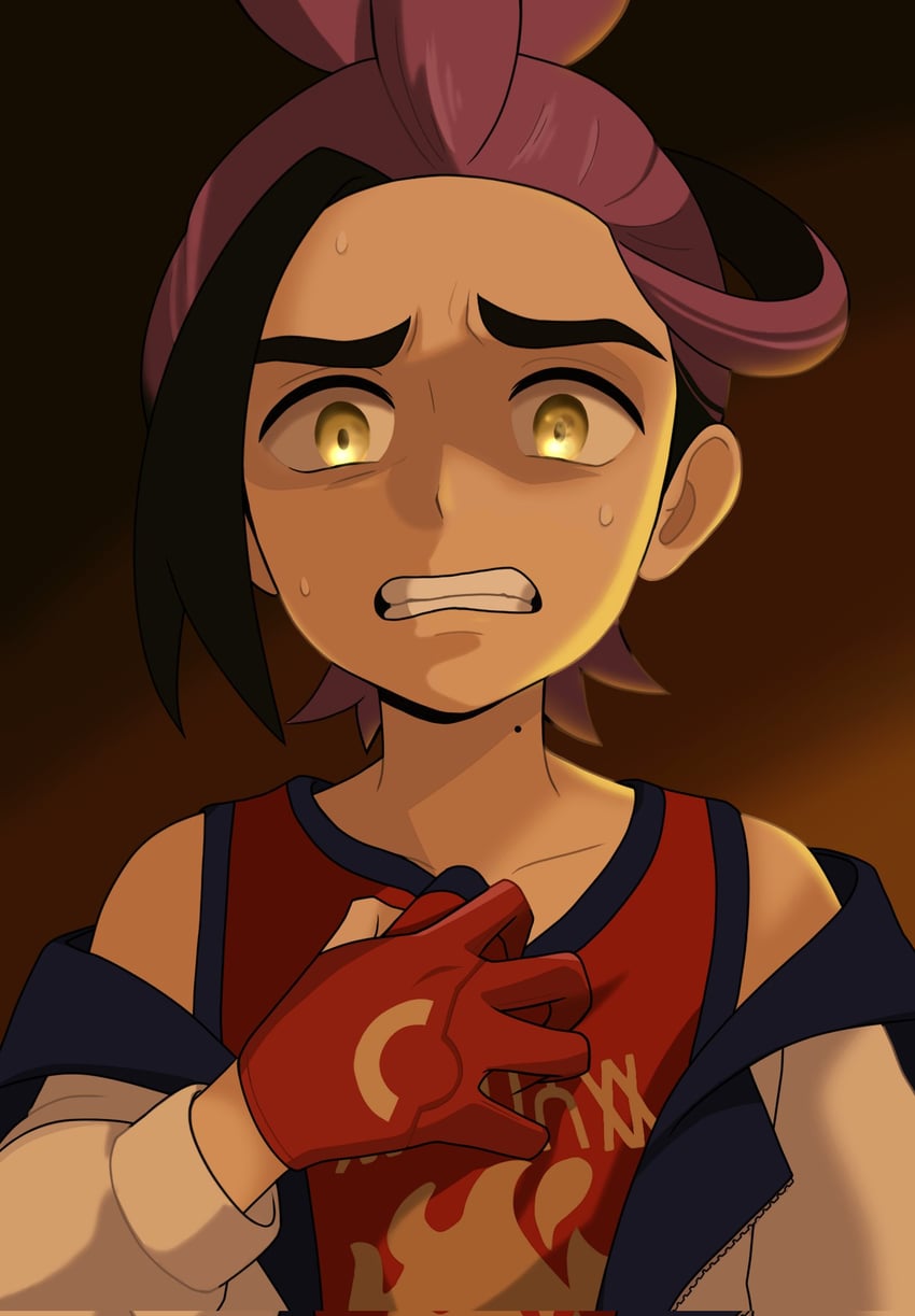 kieran (pokemon and 1 more) drawn by nakikot_t
