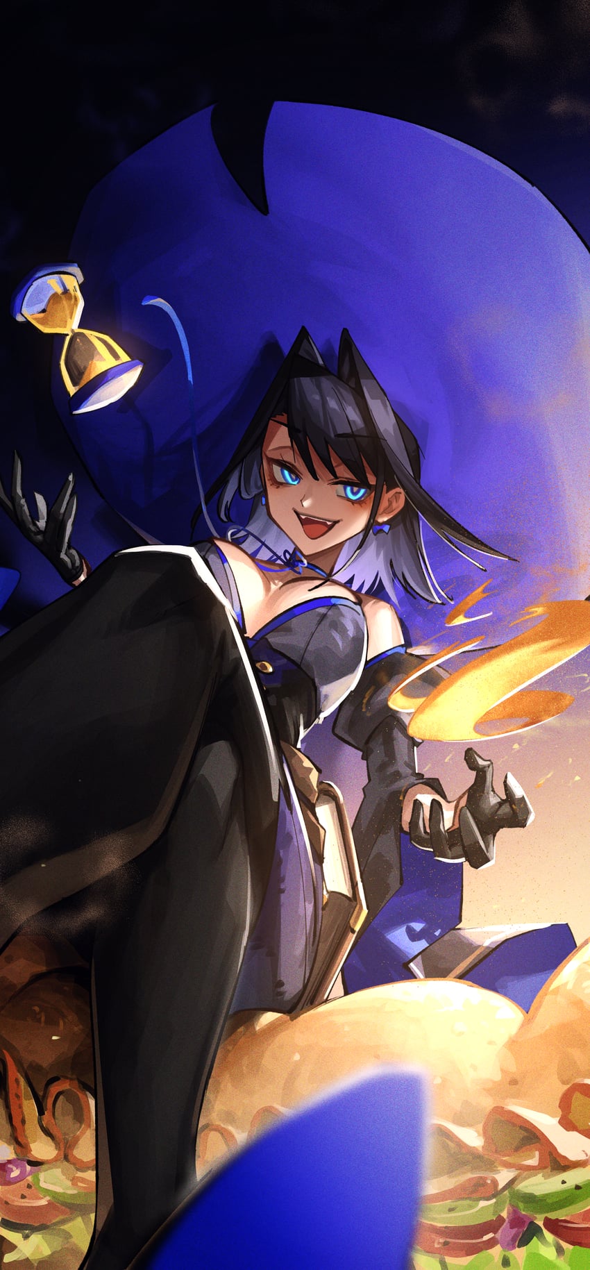 ouro kronii (hololive and 1 more) drawn by adarin