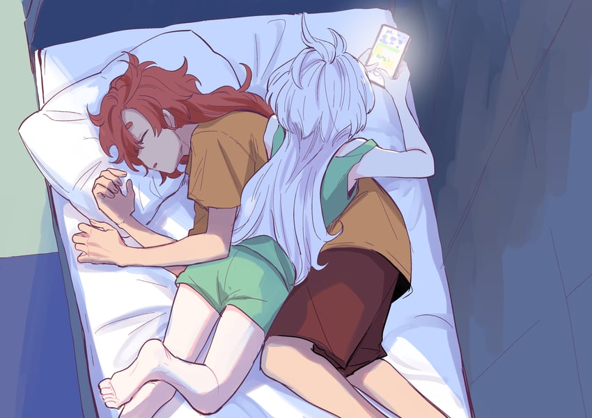 suletta mercury and miorine rembran (gundam and 1 more) drawn by kyouno