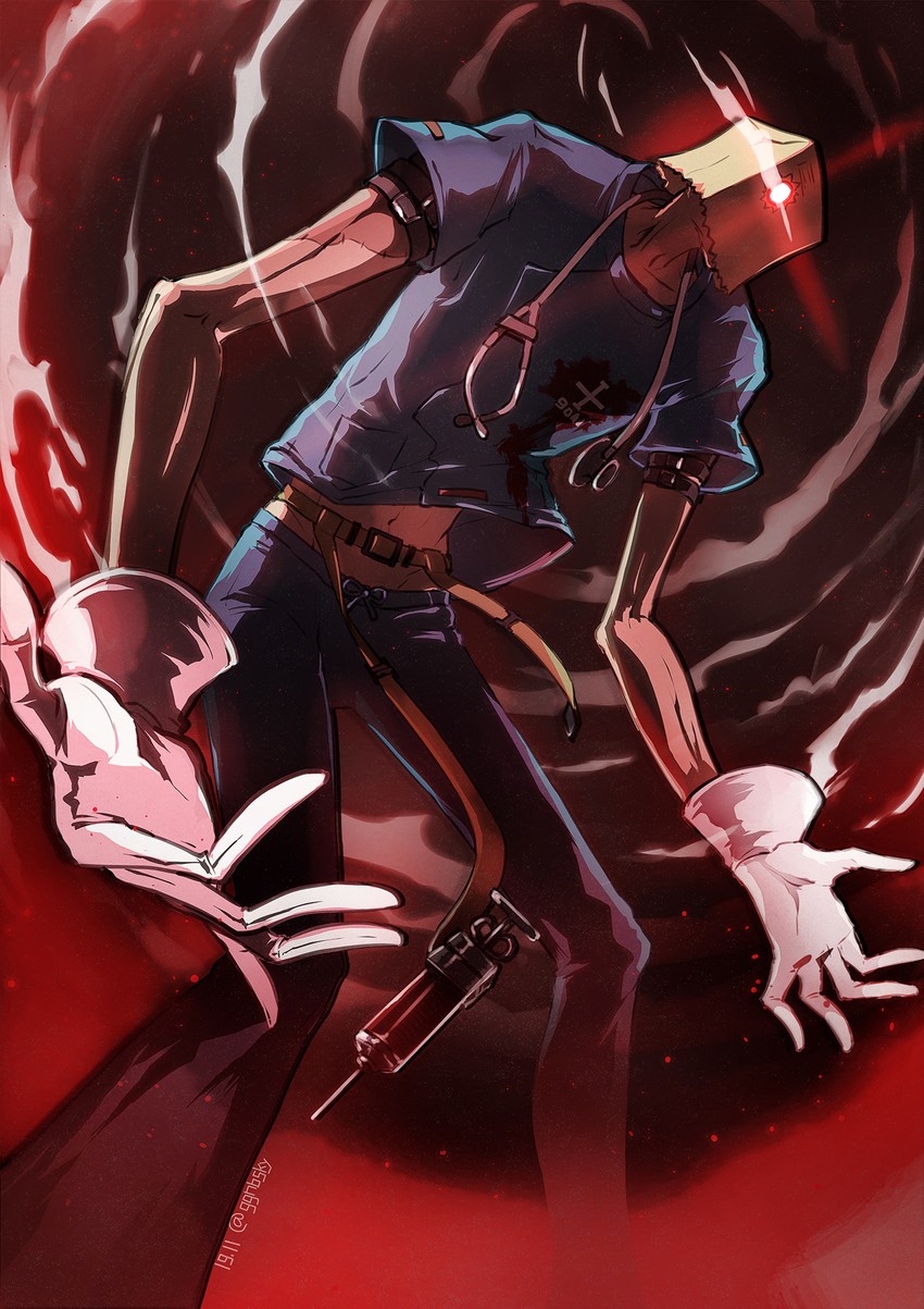 faust (guilty gear and 1 more) drawn by ggnbsky