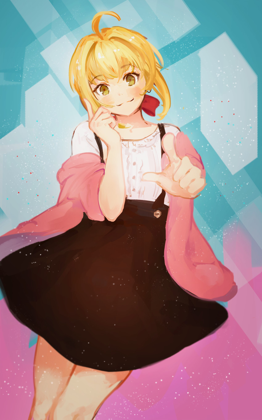 nero claudius (fate and 1 more) drawn by k_(sktchblg)