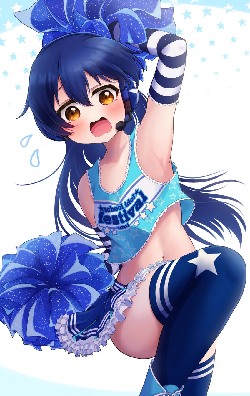 sonoda umi (love live! and 2 more) drawn by ritaso