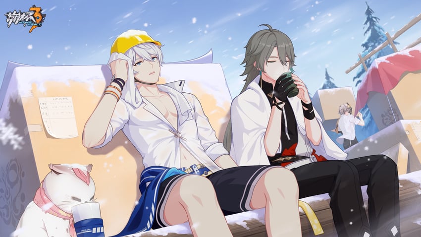 kevin kaslana, su, and kalpas (honkai and 1 more)