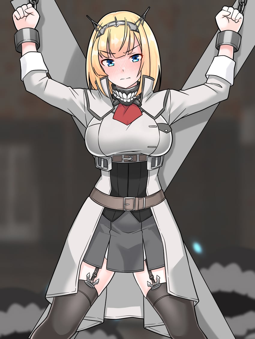 enemy naval mine and rodney (kantai collection) drawn by furaggu_(frag_0416)