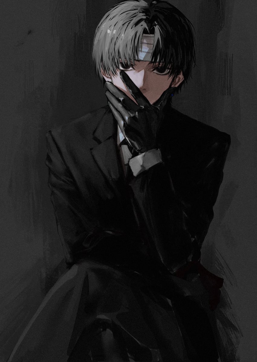 chrollo lucilfer (hunter x hunter) drawn by raberu_ruru