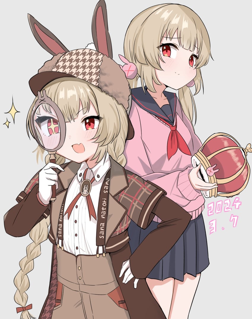natori sana (sana channel) drawn by kaito_(kaito921125)