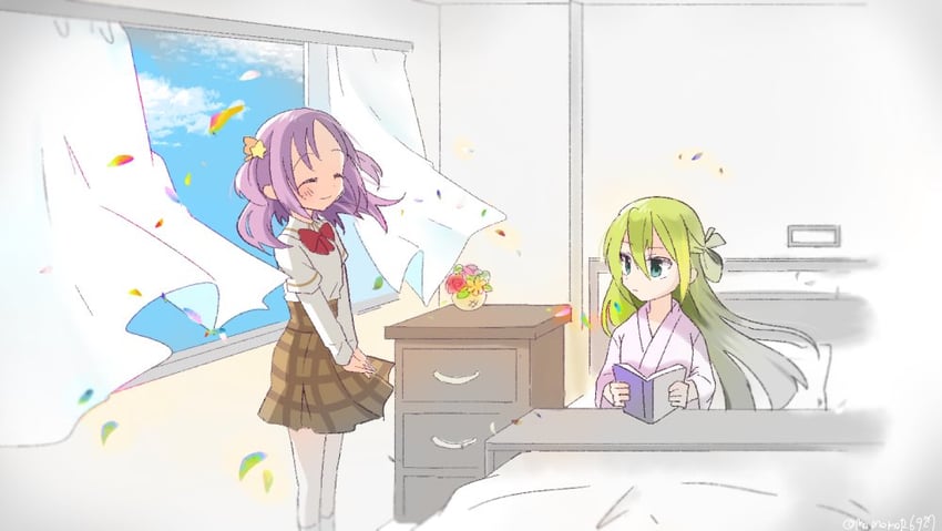 alina gray and misono karin (mahou shoujo madoka magica and 1 more) drawn by momo_tomato