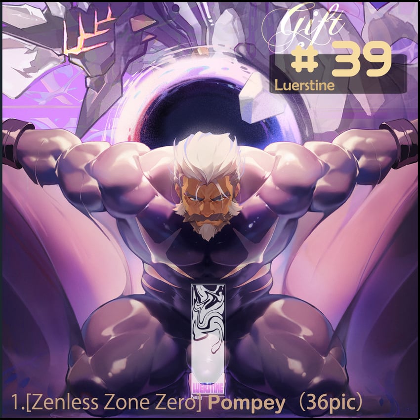 pompey (zenless zone zero) drawn by luerstine