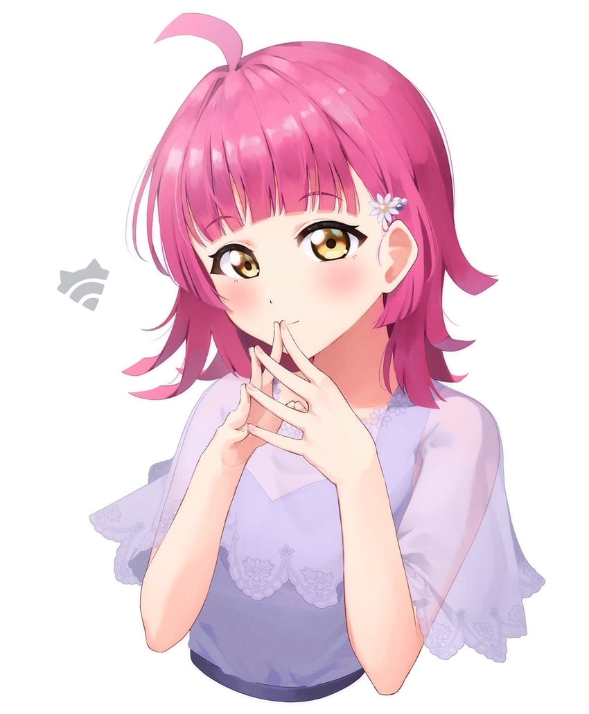 tennoji rina (love live! and 1 more) drawn by morros