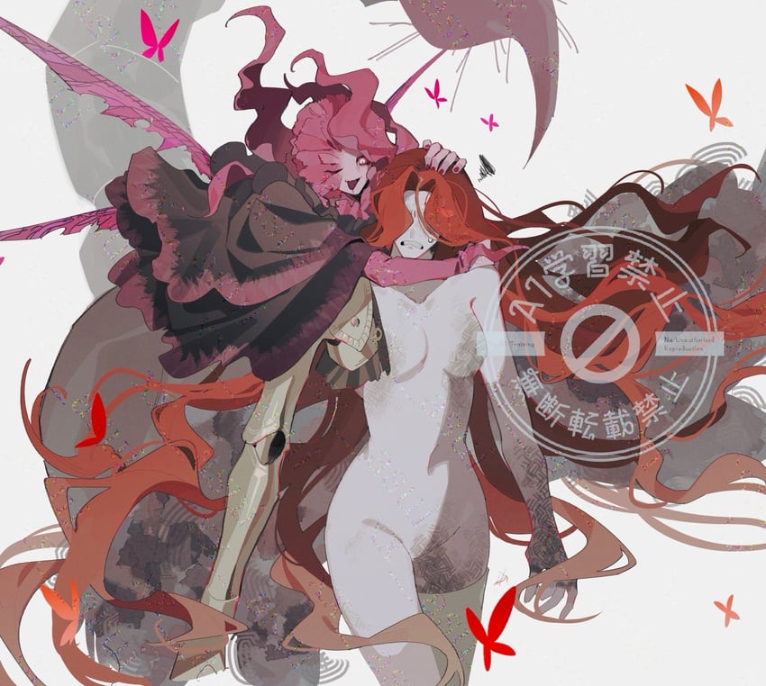 malenia blade of miquella and romina saint of the bud (elden ring and 1 more) drawn by xx_asui