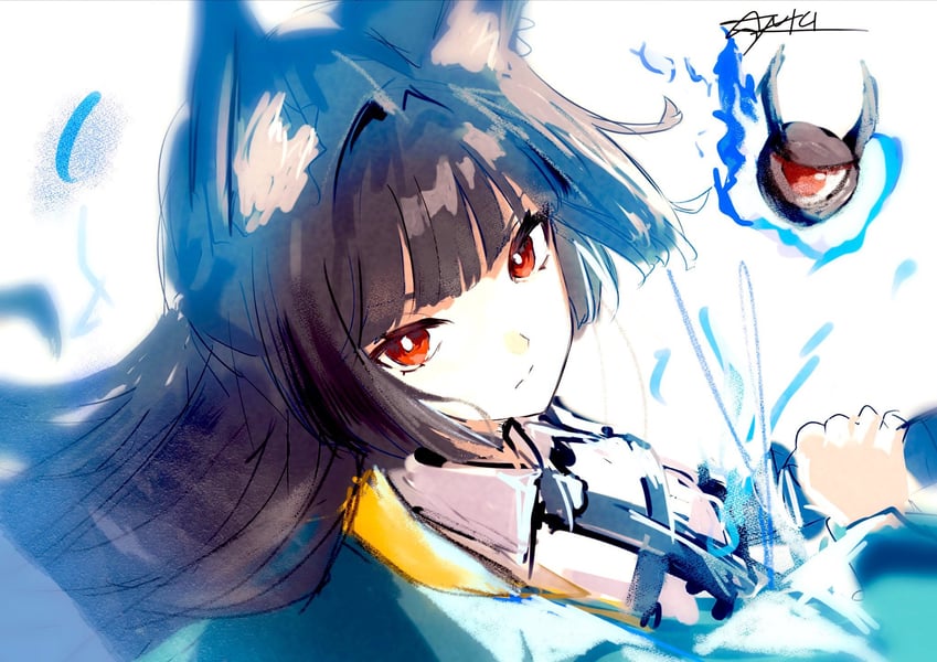 hoshimi miyabi and tailless (zenless zone zero) drawn by hina_taira