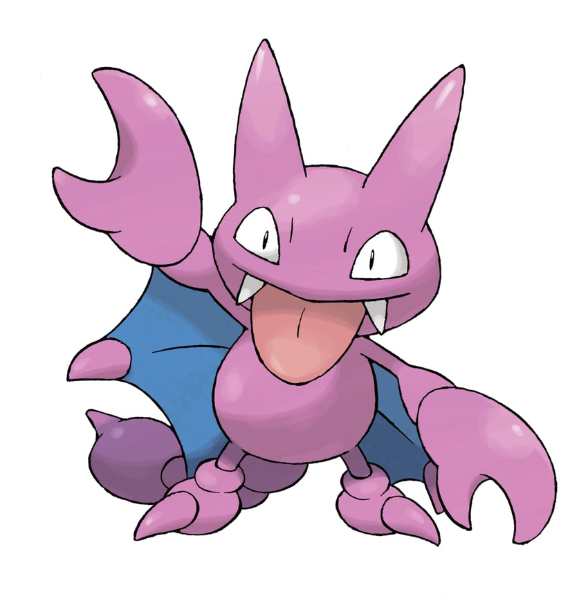 gligar (pokemon and 1 more) drawn by sugimori_ken