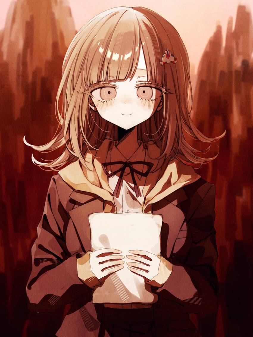 nanami chiaki (danganronpa and 1 more) drawn by hanabata0320