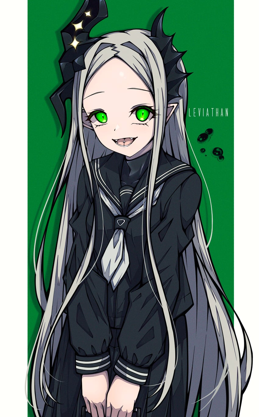 leviathan (goddess of victory: nikke) drawn by kakuzatou_(cubesugar03196)