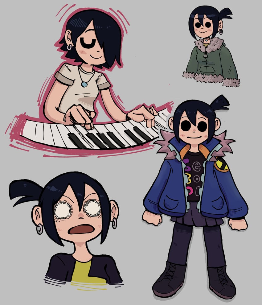 knives chau (scott pilgrim and 1 more) drawn by binkusstinkus