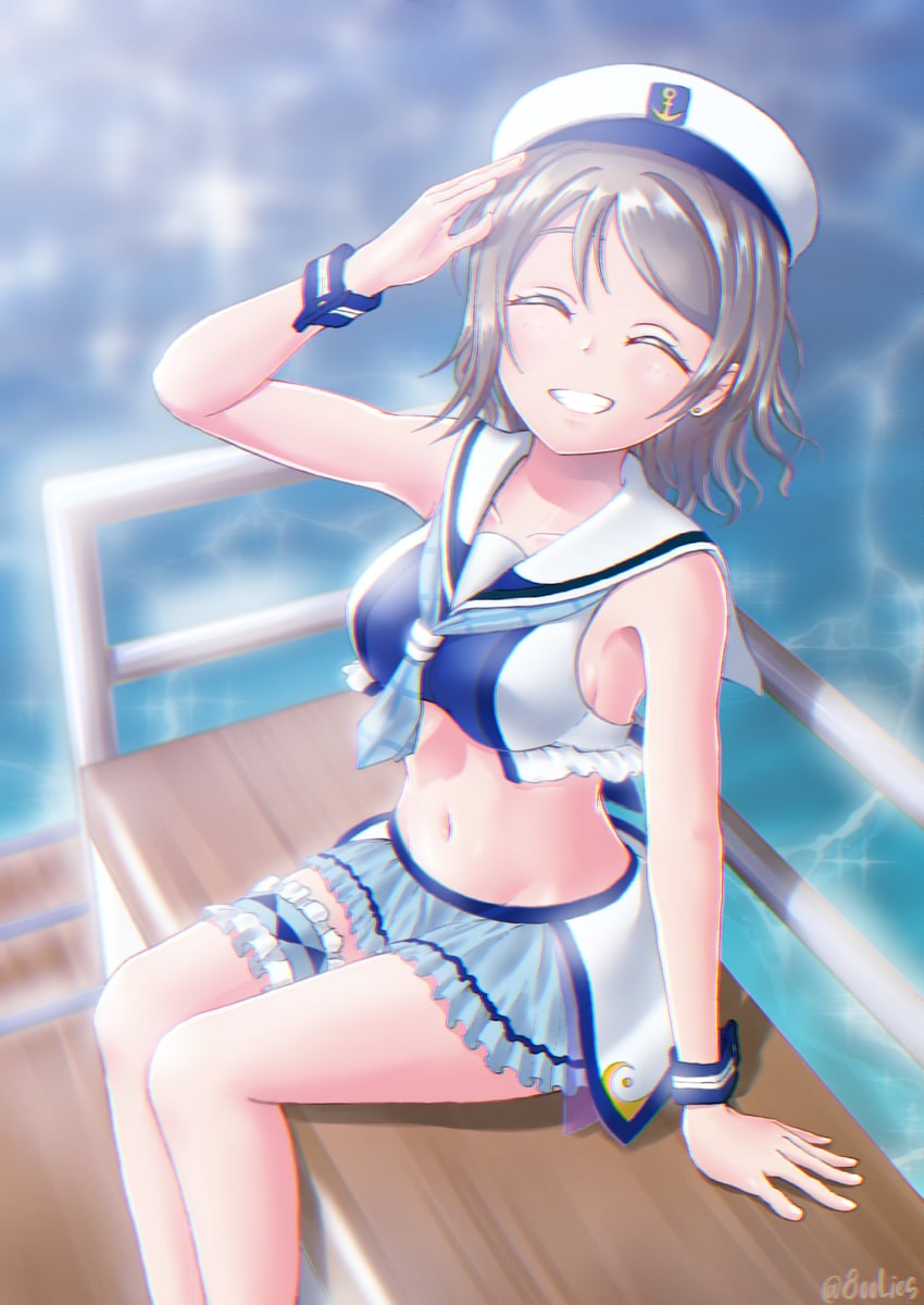watanabe you (love live! and 1 more) drawn by toine