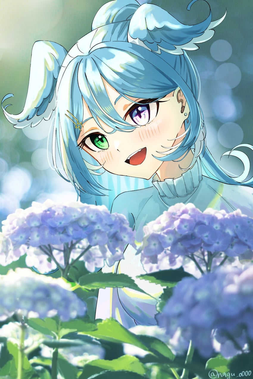 elira pendora (nijisanji and 1 more) drawn by nagu_o000