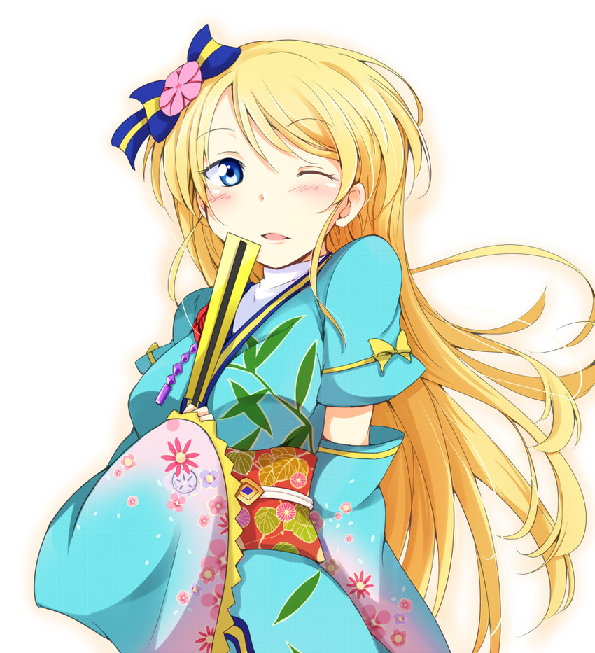 ayase eli (love live! and 2 more) drawn by chata_maru_(irori_sabou)