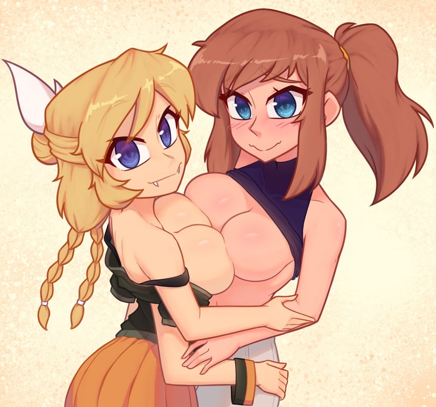 hat kid and nelly (original and 1 more) drawn by xyronii