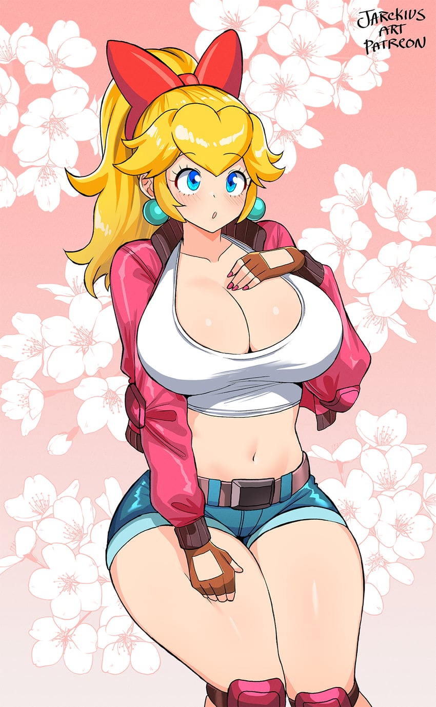 princess peach (mario and 2 more) drawn by jarckius