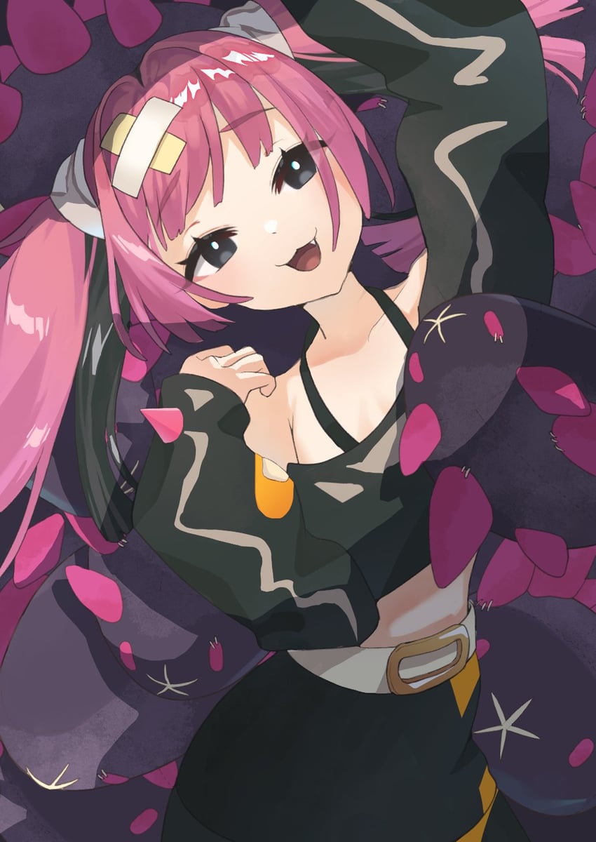 coral and pyukumuku (pokemon and 1 more) drawn by kanataeni