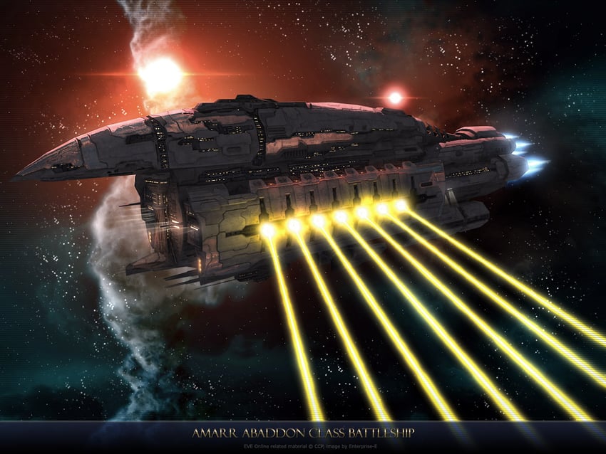 eve online drawn by enterprise-e