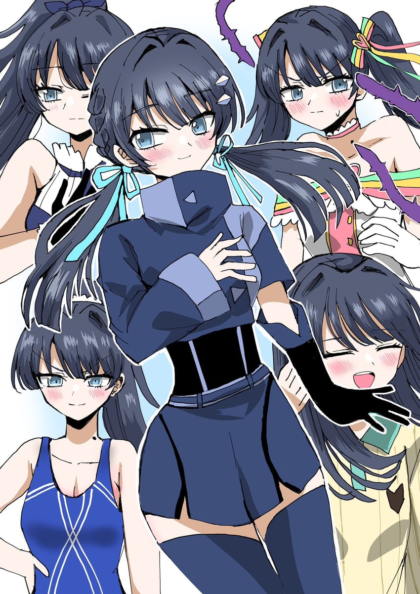 murano sayaka (love live! and 1 more) drawn by rikku_ito