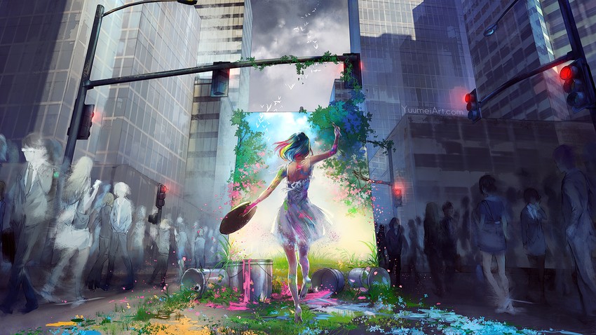 original drawn by yuumei