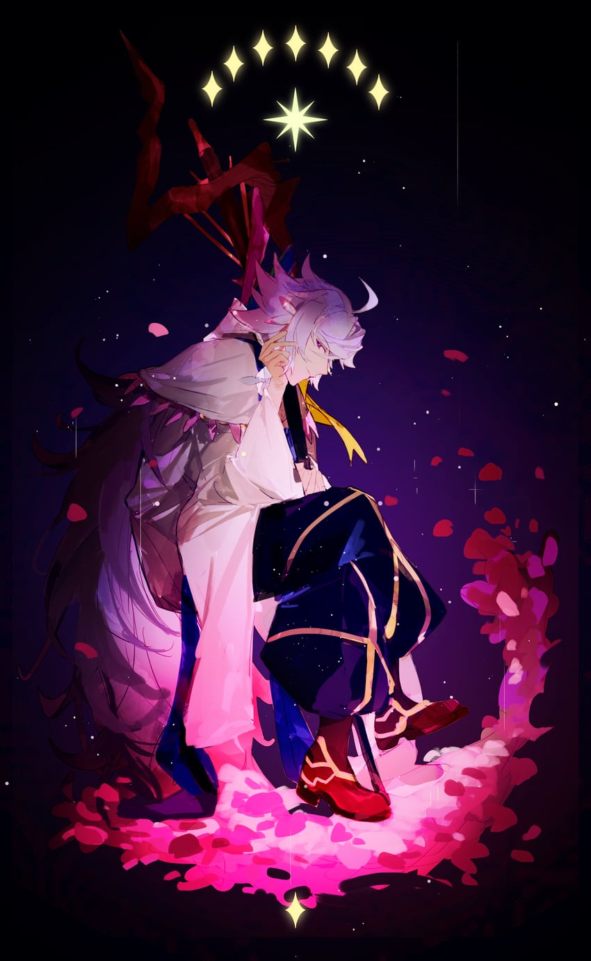 merlin (fate and 1 more) drawn by fui_(fui29493452)